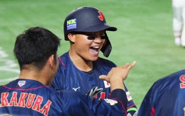 井端J、台湾相手に白星発進　16人連続アウトで冷や汗も…森下決勝ソロ＆5投手ゼロ封