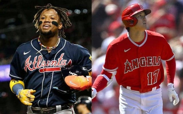 【MLB】「ア・ナ両者満票」は史上初の快挙、大谷翔平とアクーニャJr.が“満場一致”でMVPに