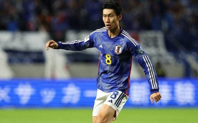 鎌田大地が日本代表から離脱…ミャンマー戦で強烈ミドルも腰を痛め前半で交代