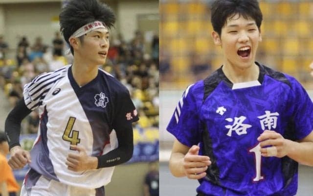 全国準優勝2度の東山高vs.強力ダブルエースを擁する洛南高 男子決勝は全国屈指のハイレベルな戦いに【京都府春高予選（男子）】