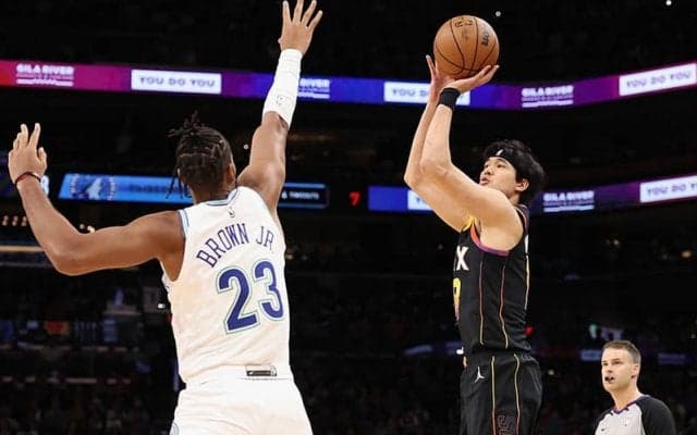 デュラント38得点のサンズがジャズとのハイスコアゲームを制す…渡邊雄太は得意の3Pをヒット