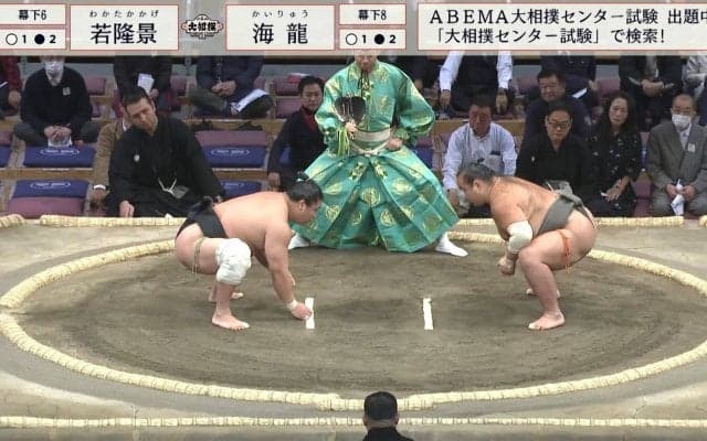 右膝怪我から復帰の若隆景、電車道で一気に押し切る“らしい相撲”でファン魅了「これよ！これが見たかったのよ！」「圧力がすごい」