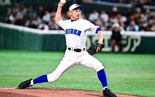 50歳イチロー氏、116球で完封勝利　最速138キロで9K、打撃は初安打＆初マルチ