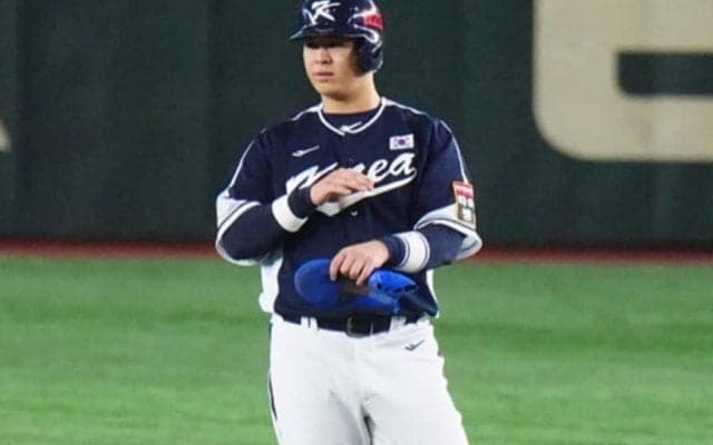 侍Jを震えさせた韓国の逸材　22歳で2冠王…井端監督も衝撃「打球が上がらなくてよかった」