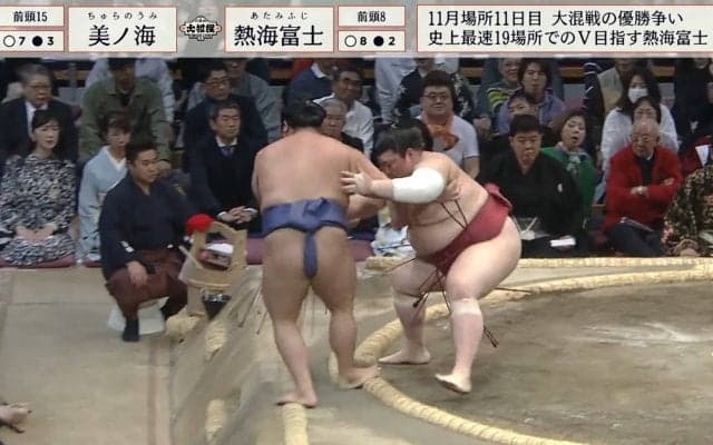 史上最速19場所での幕内優勝なるか？　21歳新鋭力士がまた一歩前進「あたみん無双」「強すぎワロタ」