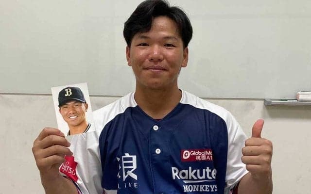 オリ頓宮と「兄弟です」　台湾の“そっくりさん”が奇跡のシンクロ…縁感じる同時覚醒