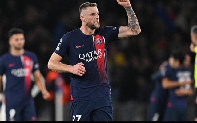 今季加入のPSGで充実のシュクリニアル、セリエAとの違いは「より強く速い選手がいる」