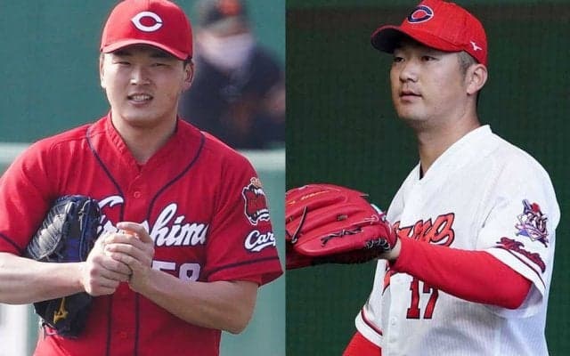 広島、元ドラ1岡田ら2選手と育成再契約　球団発表…2019年以来登板無く戦力外に