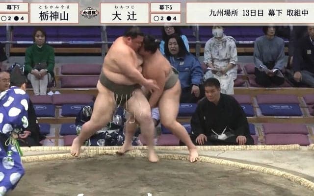 いま何が起こった？ 衝撃の“珍手”「土俵際のマジシャン」「最後なに！」驚きの結末に騒然