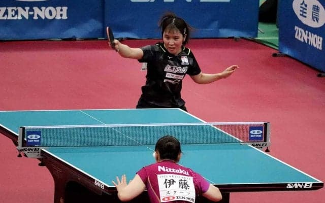 平野美宇、“ライバル”伊藤美誠に意地のストレート勝ちで涙「絶対後悔しない」　選考会での成長に「自分が努力してきた」と誇る【全農CUP大阪】