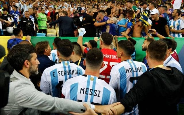 試合前にサポーター同士が乱闘騒ぎ…ブラジルとアルゼンチンをFIFAが調査開始