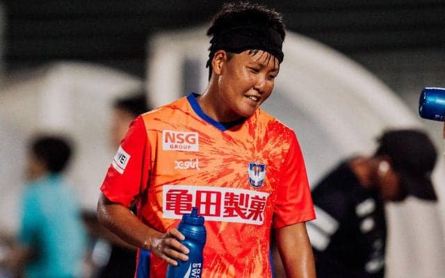 新潟Lのエース道上彩花が負傷離脱…右ハムストリング肉離れで全治6週間