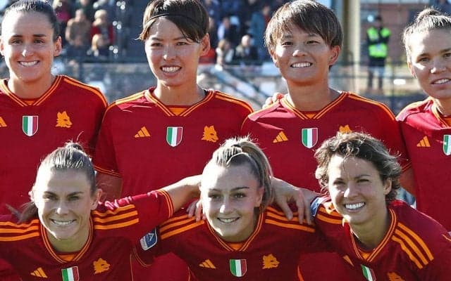 開幕9連勝のローマ女子！7連戦終え南萌華&熊谷紗希がなでしこ合流へ「みんなのおかげで乗り越えられました」