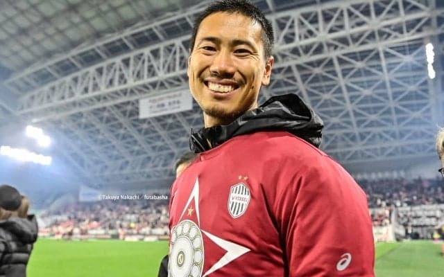 「めっちゃ笑った」「1番好きやわ」J1優勝ヴィッセル神戸、GK前川黛也の「“背を向けられる”シャーレアップ」にファン注目！ 「森脇良太ポジションは前川なのか」という声も