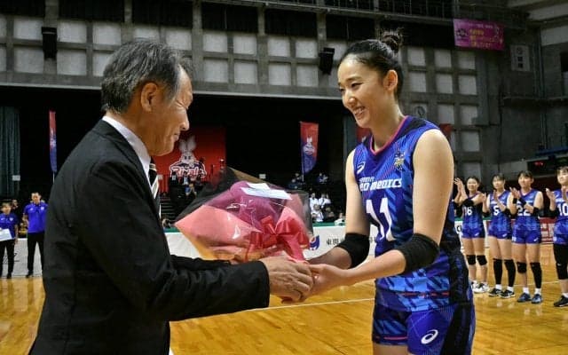 230試合出場記念インタビュー 青柳京古（埼玉上尾メディックス）