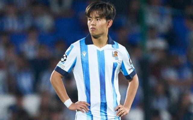 久保建英がGKに！？CL公式が伝えた姿に1年半前の珍事を思い出す人も「マジョルカ時代もやってたもんな」