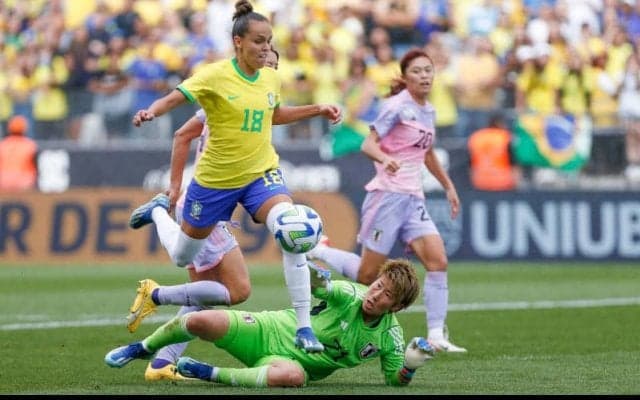 後半AT被弾のなでしこ、ブラジル女子との第1戦は壮絶な打ち合いの末に惜敗…【国際親善試合】