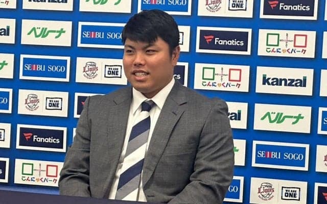 西武平良は8000万円増の2.5億円「妥当かな」　納得の一発サイン…“異例のお願い”も
