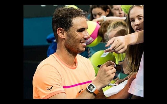  ナダル復帰に大会側は興奮 