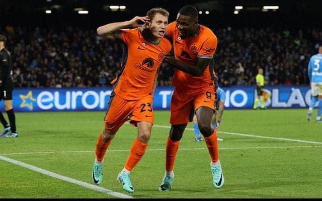 レーティング:ナポリ 0-3 インテル【セリエA】