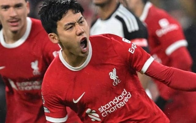 「まさに青天の霹靂」アンフィールドを熱狂させた逆転劇 遠藤航の一撃に地元記者たちも感嘆「リバプールは魔法だ」