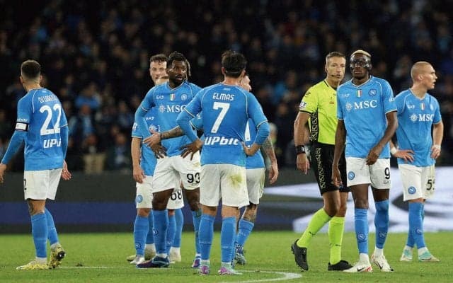 王者らしからぬ3失点敗戦…ナポリ主将は危機感「インテルと非常に大きな差がある」