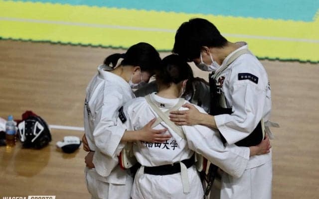 伝統の一戦！　早大拳士の意地を見せる