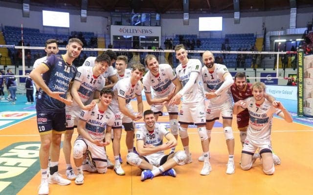 イタリア・セリエA　石川祐希欠場で髙橋藍とネットを挟んでの対決は実現せず