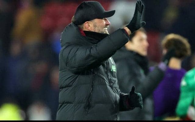 「シティを見限るとしたらフットボール史上最大のジョーク」　クロップがタイトルレースで後退のライバルに持論