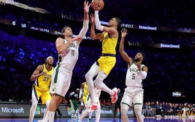 ペイサーズがバックスを下しインシーズン・トーナメント決勝進出…絶好調のハリバートンは27点