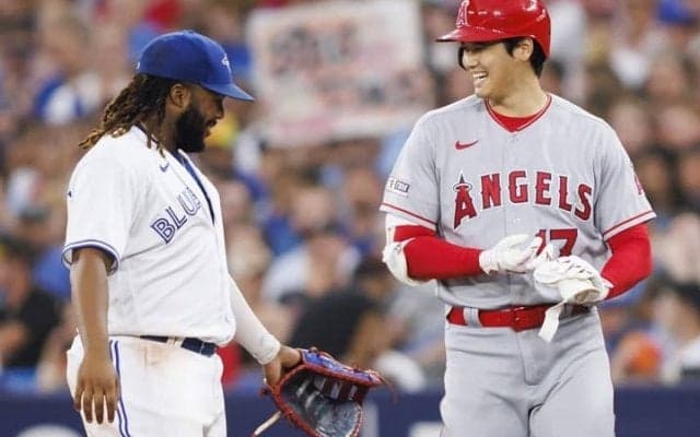 「怪物的な選手だ」21年に本塁打王を争ったゲレーロJr.も大谷翔平のブルージェイズ移籍報道に関心！「助けでしかない」