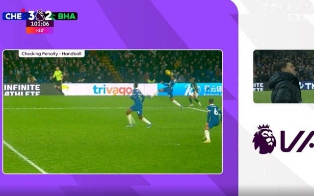 「ハンドじゃない、顔面ブロックや！」「VARなかったらPK」試合時間“100分”で訪れたチェルシーの悲劇の結末「ややこしいw」ファン混乱の珍場面