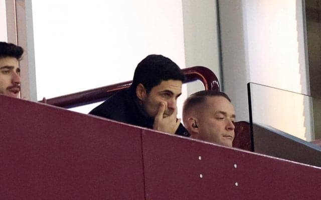 「とても失望している」難敵アストン・ビラに敗戦で首位陥落のアーセナル、アルテタ監督はVARの判定に「明確で明白」と言葉少な