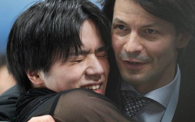 宇野昌磨の競う喜びと勝算「マリニン君にジャンプで敵う人は数十年いない...でもギリギリ戦える」