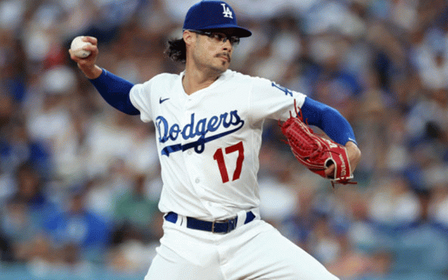 大谷翔平加入で…ド軍右腕の美人妻が大喜び　息子改名、トレーナー作成の“狂喜乱舞”