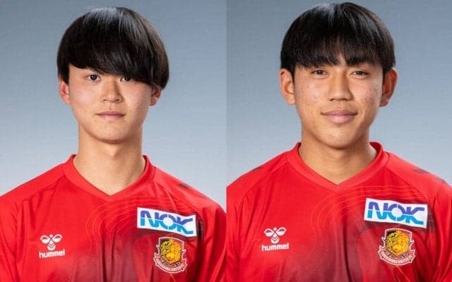 福島が若手MF向井颯、DF宝納拓斗と契約更新　「1試合でも多くの試合に絡めるよう…」