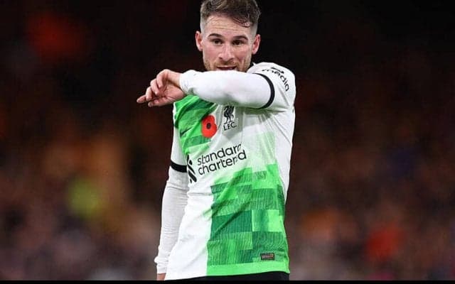 プレミア首位浮上のリバプールに痛手…ヒザ負傷のマク・アリスターが当面離脱か