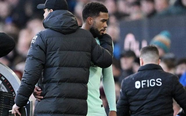 チェルシーに痛手、リース・ジェームズはハムストリング負傷でリハビリへ