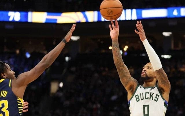 バックスのデイミアン・リラードが通算3ポイント成功数で歴代5位へ浮上