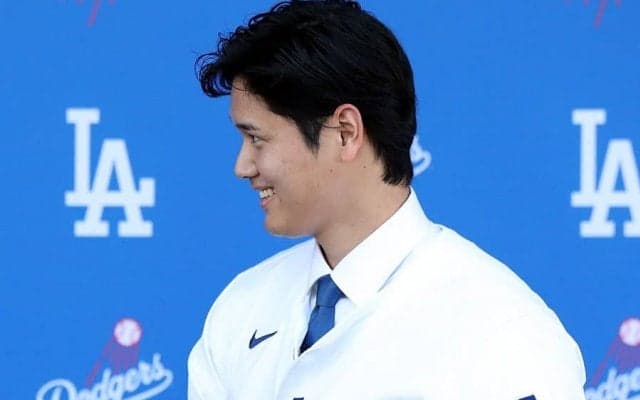 大谷翔平、愛犬の名前に米爆笑　意味を知らされ…女性記者は「子どものあだ名みたい」