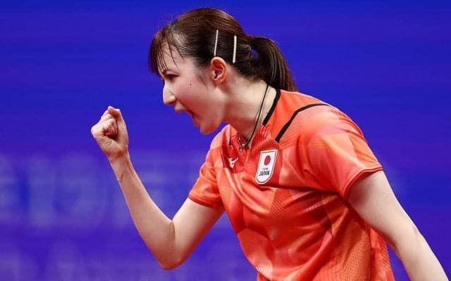 早田ひな、世界3位陳夢と壮絶ラリーの大熱戦も惜敗　フルゲーム突入も一歩及ばず【WTT女子ファイナルズ】