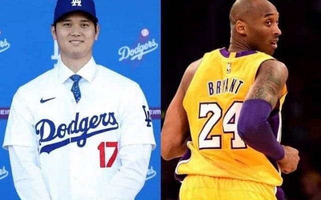 大谷翔平も「驚きました」と感嘆 NBAの英雄ブライアントからの秘蔵ビデオをド軍は面談で披露「世界中で、勝つために」