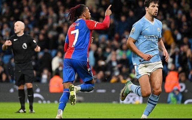 CWC浦和戦控えるシティが痛恨ドロー…ホームでパレスに2点差追いつかれる失態【プレミアリーグ】