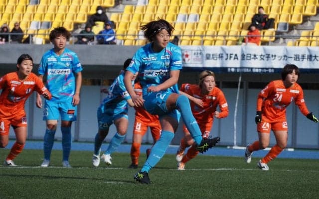 自らのPKが決勝点！マイ仙台MF田畑晴菜がアジア競技大会以来の出場で結果残す「チャンスを絶対に掴んでやると」