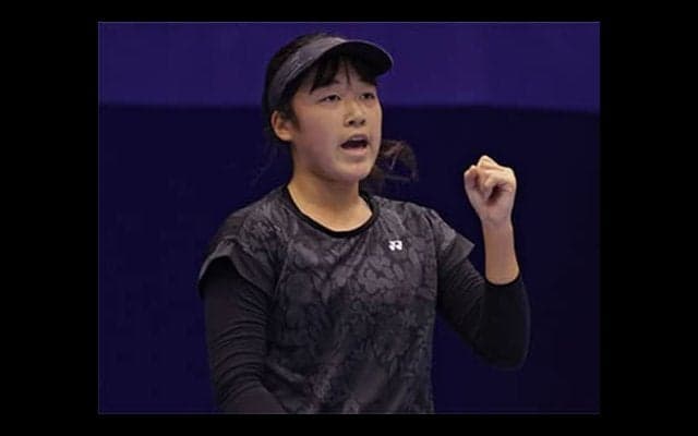  高校生の河野望奈ら初戦突破 