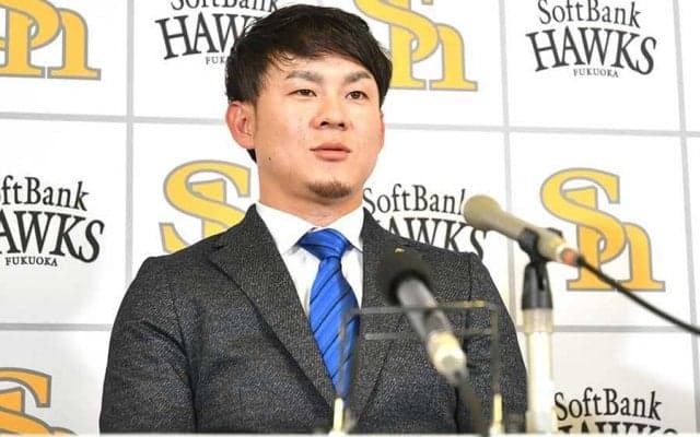 鷹・牧原大成が年俸1億円プラス出来高の3年契約締結　来季中に国内FA権取得