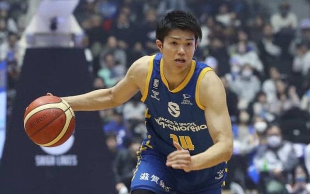 滋賀の先発PGを務める柏倉哲平、シーズン終盤での復帰を見据え右ヒザ外側半月板を手術