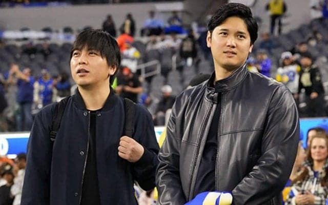 水原通訳の“仕事ぶり”が「大忙し」　何度もキョロキョロ…佇まいは「ママ感出てる」