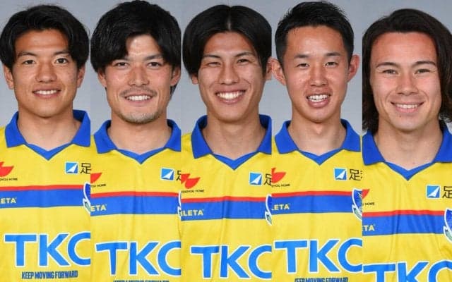 栃木が5選手と契約更新！　主将MF佐藤祥やチーム得点王のFW大島康樹ら
