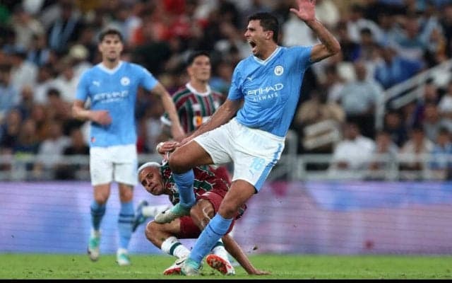 “キャリア最悪のタックル”受けて負傷交代も「幸いにも何ともなかった」　ロドリが無事をアピール